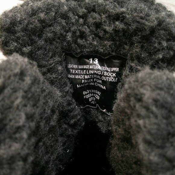 Kids' Kit Winter Boots - Cat & Jack Size 13 Black - Picture 6 of 10